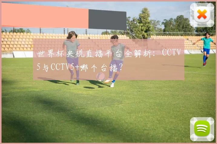 世界杯央视直播平台全解析：CCTV5与CCTV5+哪个台播？