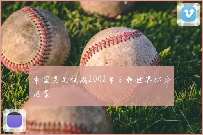 中国男足征战2002年日韩世界杯全记录